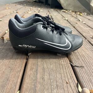 Nike Kids Renew Black Softball Shoes